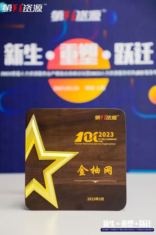 金柚網四度蟬聯“2023年度人力資源服務機構100強”，彰顯行業領先實力